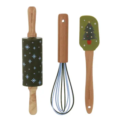 KIT COM 3 UTENSÍLIOS SANTA ROCKS