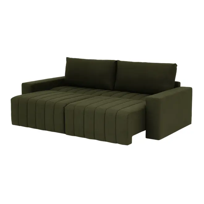 SOFÁ-CAMA RETRÁTIL E RECLINÁVEL 3 LUGARES SNOOZE - MUSGO - Foto 4