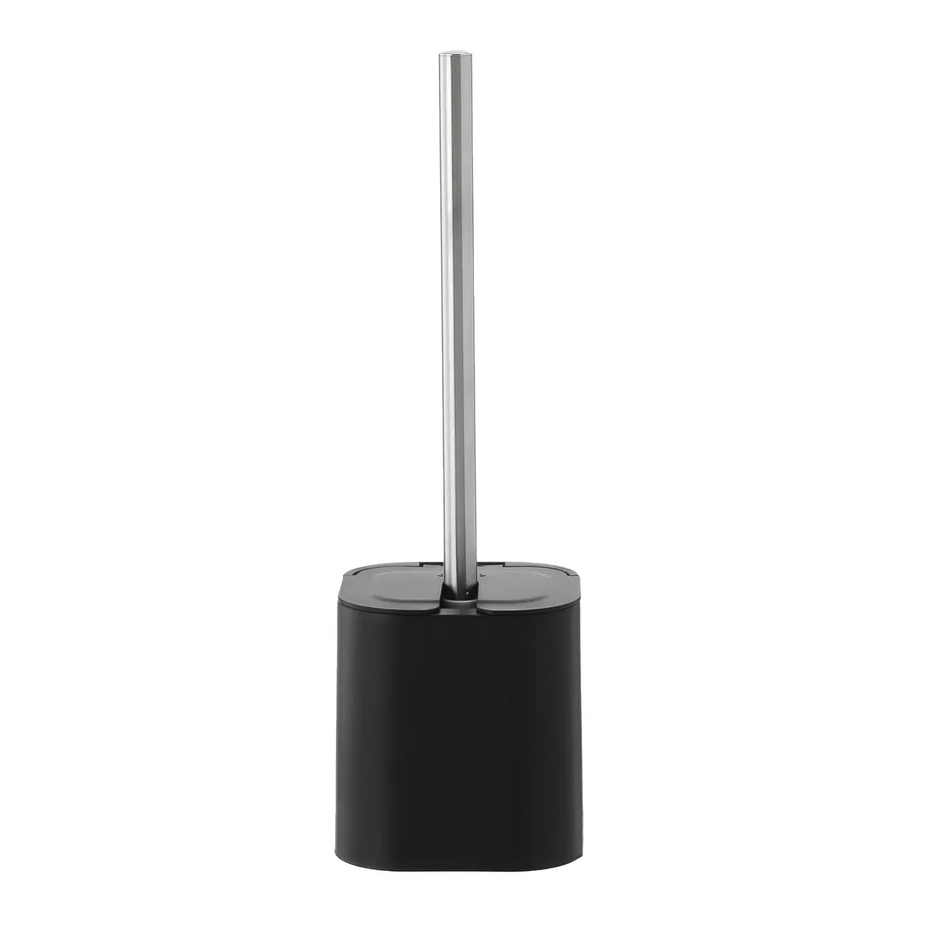 ESCOVA PARA BANHEIRO ZICHY - PRETO/INOX - Foto 1