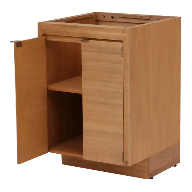 ARMÁRIO DE COZINHA INFERIOR 60 CM COM 2 PORTAS TOARI - MACCHIATO/COBRE - Foto 4