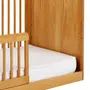 BERÇO COM PALHINHA 70 CM 2 EM 1 - BERÇO/MINICAMA PALHANDI - AMÊNDOA/NATURAL - Foto 21