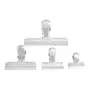 CONJUNTO COM 4 CLIPES MULTIUSO ARREST - INOX - Foto 1