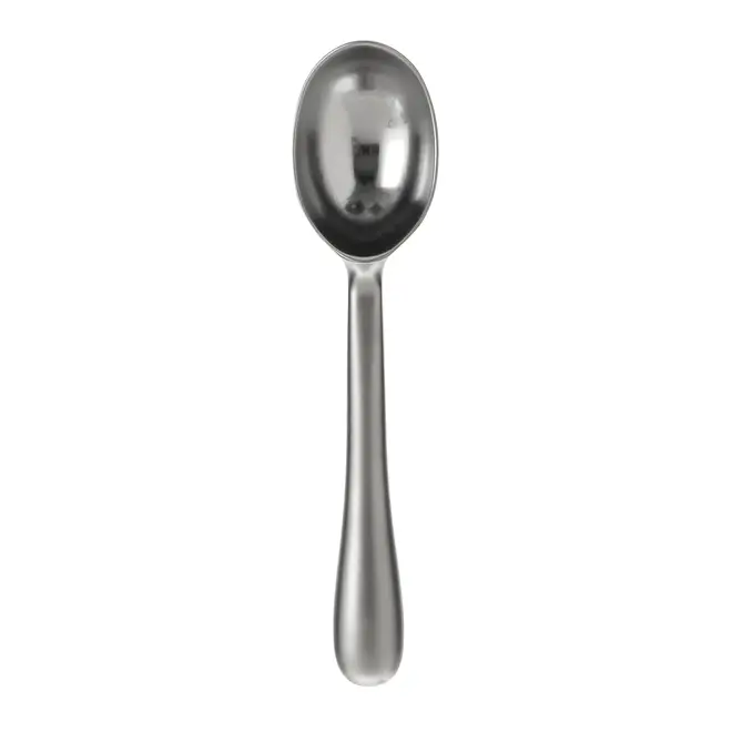 COLHER PARA SORVETE 17 CM GREAT CHEF - ZINCO/PRETO - Foto 1