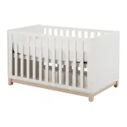 BERÇO 70 CM 2 EM 1 - BERÇO/MINICAMA DULCE - BRANCO/NATURAL WASHED - Foto 2