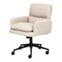 PRETO/BEGE - CADEIRA HOME OFFICE KIND