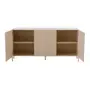 BUFFET 3 PORTAS 1,65 M X 40 CM RIBS - AREIA/AREIA - Foto 3