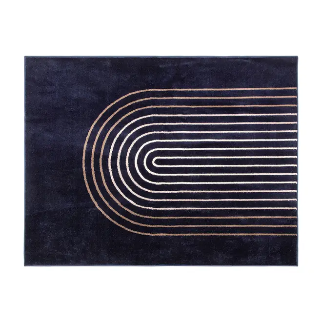 TAPETE 2 M X 2,50 M KARESANSUI - GALAXY BLUE/AREIA - Foto 1