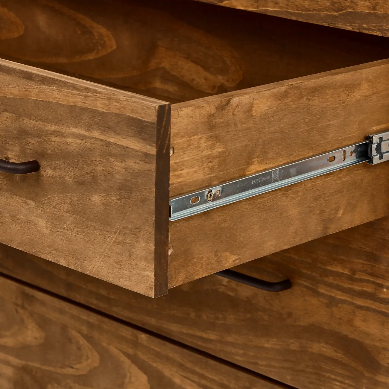CÔMODA 4 GAVETAS 90 CM X 53 CM STEAM TRUNK - ENCERADO CASTANHO/CASTANHO - Foto 9