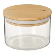 POTE HERMÉTICO 450 ML BAMBUCCI - INCOLOR/BAMBU - Foto 1
