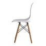 CADEIRA DE COZINHA EASY WOOD - FAIA/BRANCO - Foto 3