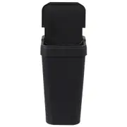 LIXEIRA 15 L FLAP - PRETO - Foto 3