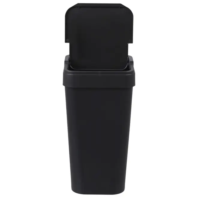 LIXEIRA 15 L FLAP - PRETO - Foto 3