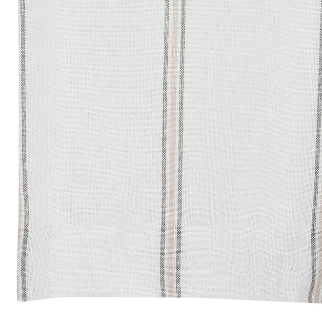 CORTINA 2 PEÇAS 1,30 M X 2,30 M AWNING STRIPES - NATURAL/BEGE - Foto 4