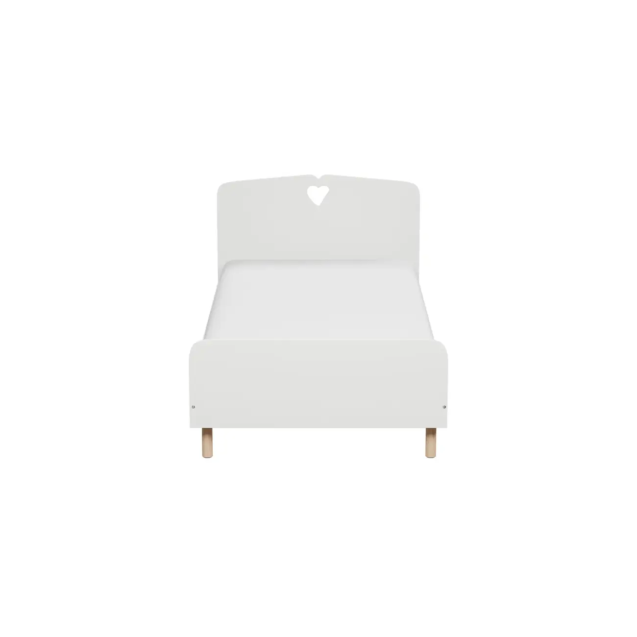 MY LITTLE LOVE CAMA SOLTEIRO 88 CM - BRANCO/NATURAL WASHED - Foto 16