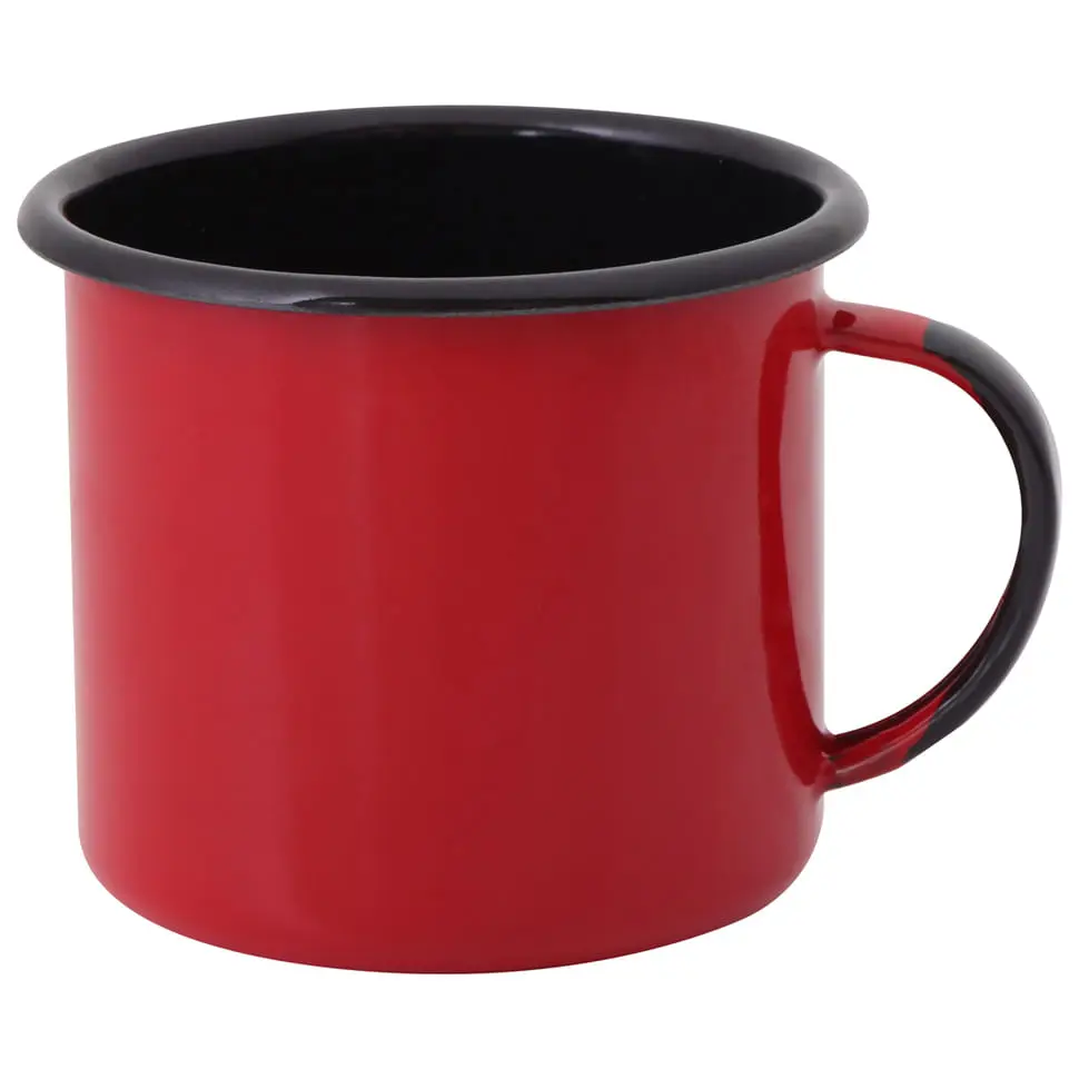 CANECA ZEZÉ 330 ML - VERMELHO/PRETO - Foto 1