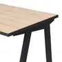 MESA 1,50 M X 60 CM COM CAIXA PARA CONECTIVIDADE ALETA - KONKRET/OAK TAMMI - Foto 5