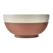 TIGELA 13 CM PALEO - BRANCO/ARGILA - Foto 1