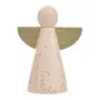 ADORNO ANJO 9 CM NATAL ASTRAL - AREIA/DOURADO - Foto 1