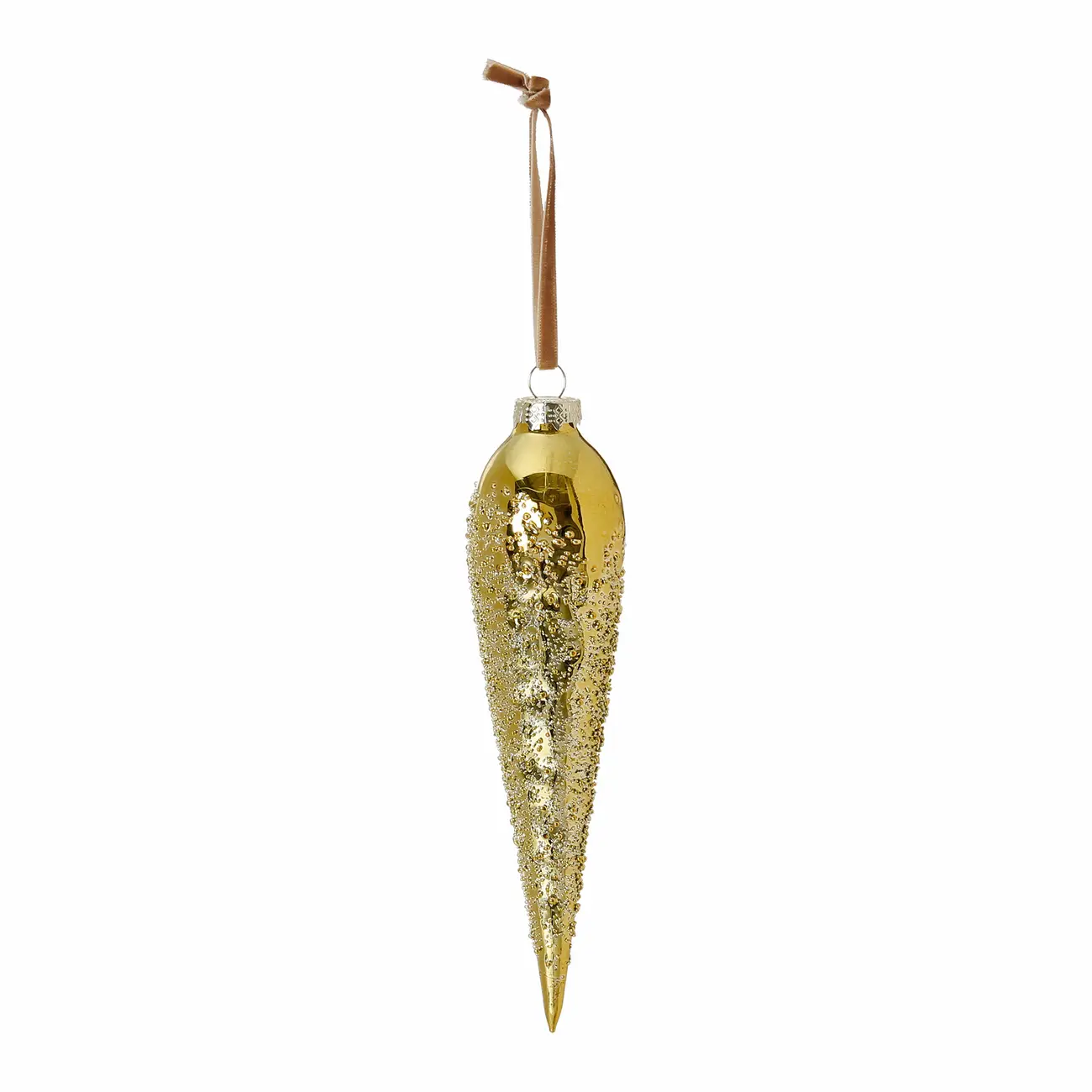 PINGENTE GOTA 18 CM CONJUNTO COM 2 PEÇAS FINE FESTIVITY - OURO - Foto 2