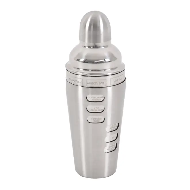 COQUETELEIRA COM RECEITAS 600 ML HELLIN - INOX - Foto 1