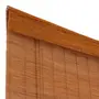 PERSIANA ROLL COM BANDÔ 1 M X 2.20 M BAMBU BAMBA - NOZES/BEGE - Foto 6