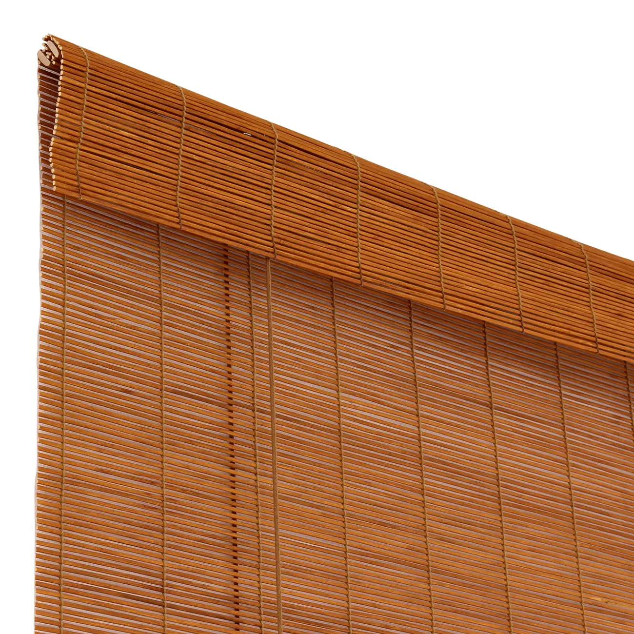 PERSIANA ROLL COM BANDÔ 1 M X 2.20 M BAMBU BAMBA - NOZES/BEGE - Foto 6