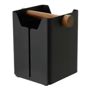 PORTA-UTENSÍLIOS ACÁCIA MIX - PRETO/ACÁCIA - Foto 1