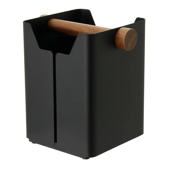 PORTA-UTENSÍLIOS ACÁCIA MIX - PRETO/ACÁCIA - Foto 1