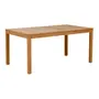 MESA 1,60 M X 90 CM PIPA - CASTANHA DE CAJU - Foto 5