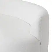 SOFÁ 2 LUGARES ÔNDULO - BOUCLÉ BRANCO - Foto 6