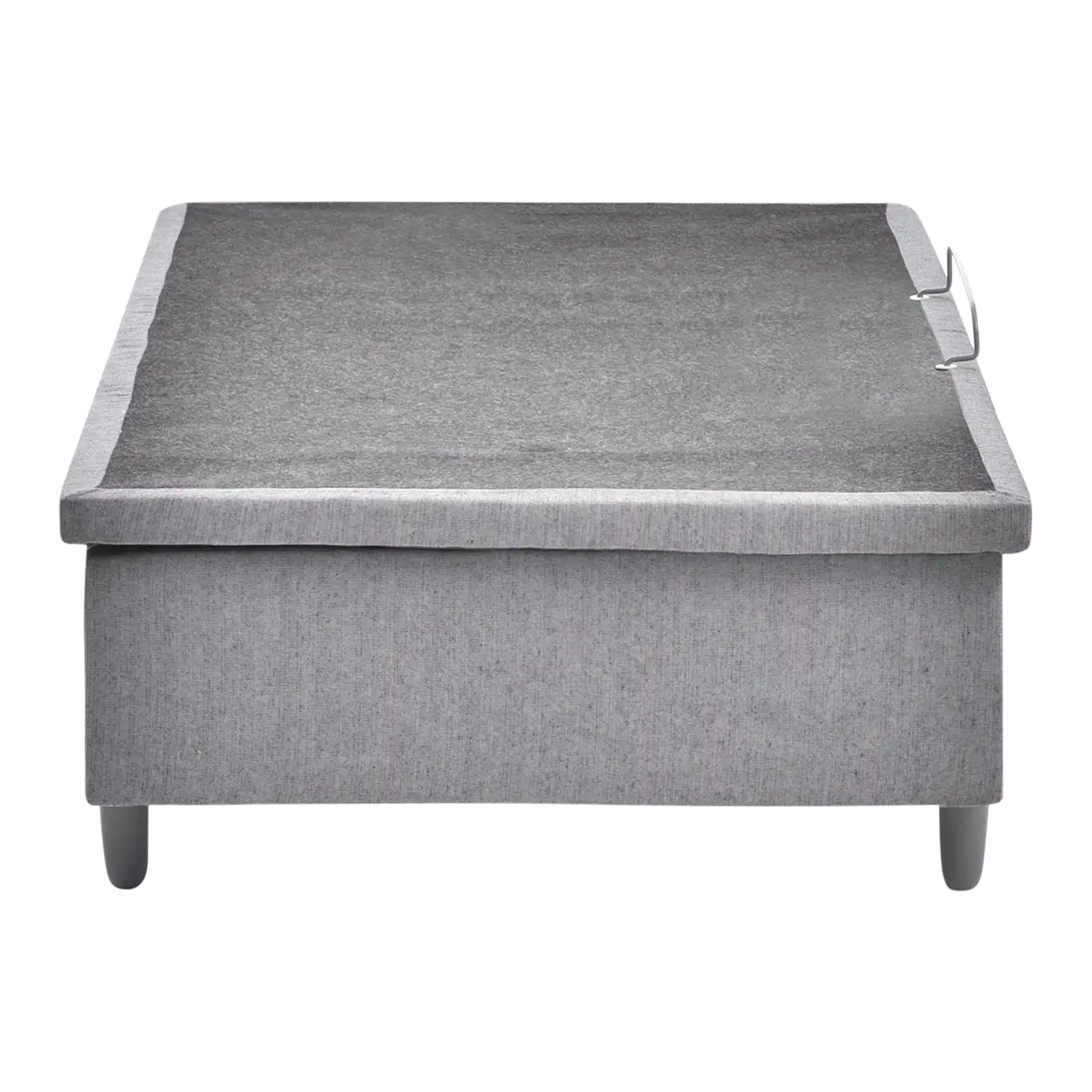 BASE PARA CAMA BOX DE SOLTEIRO 88 CM X 1,88 M COM BAÚ NEST - CINZA - Foto 3