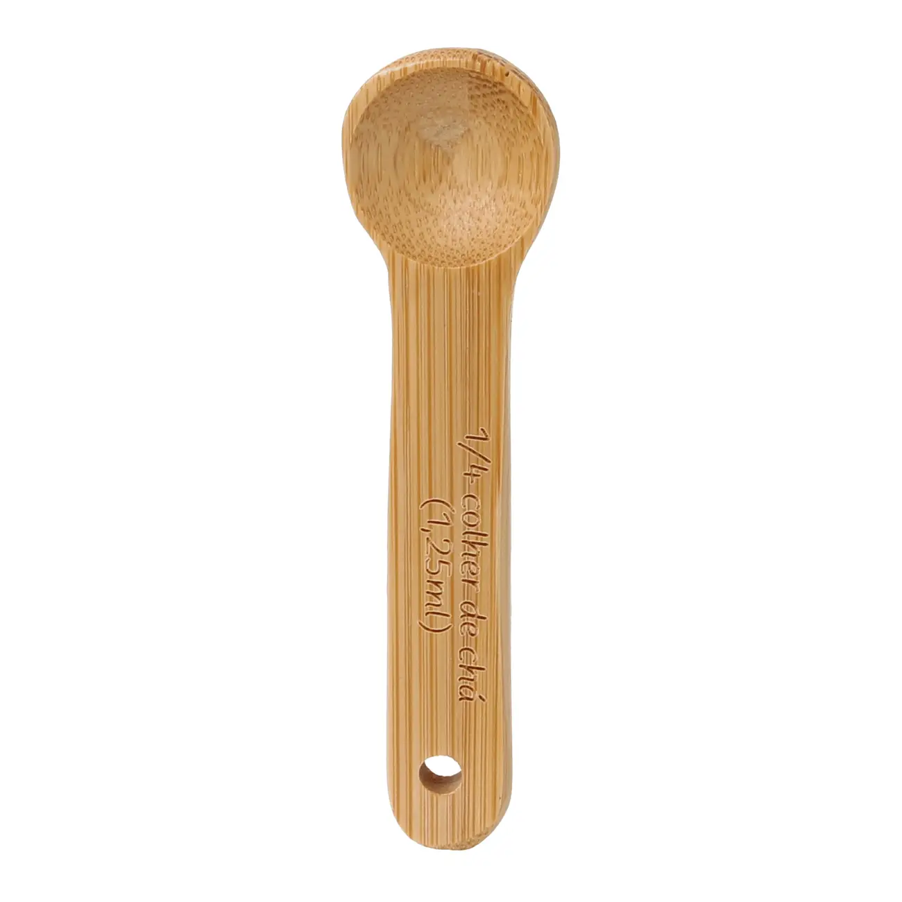 JOGO COM 5 COLHERES MEDIDORAS BAMBOO - BAMBU - Foto 11