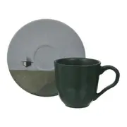 XÍCARA CAFÉ 70 ML O ALTAR - VERDE/MULTICOR - Foto 3