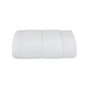 EDREDOM DUPLA-FACE SOLTEIRO 1,60 M X 2,40 M MISCELLAN - OFF WHITE/CAQUI - Foto 2
