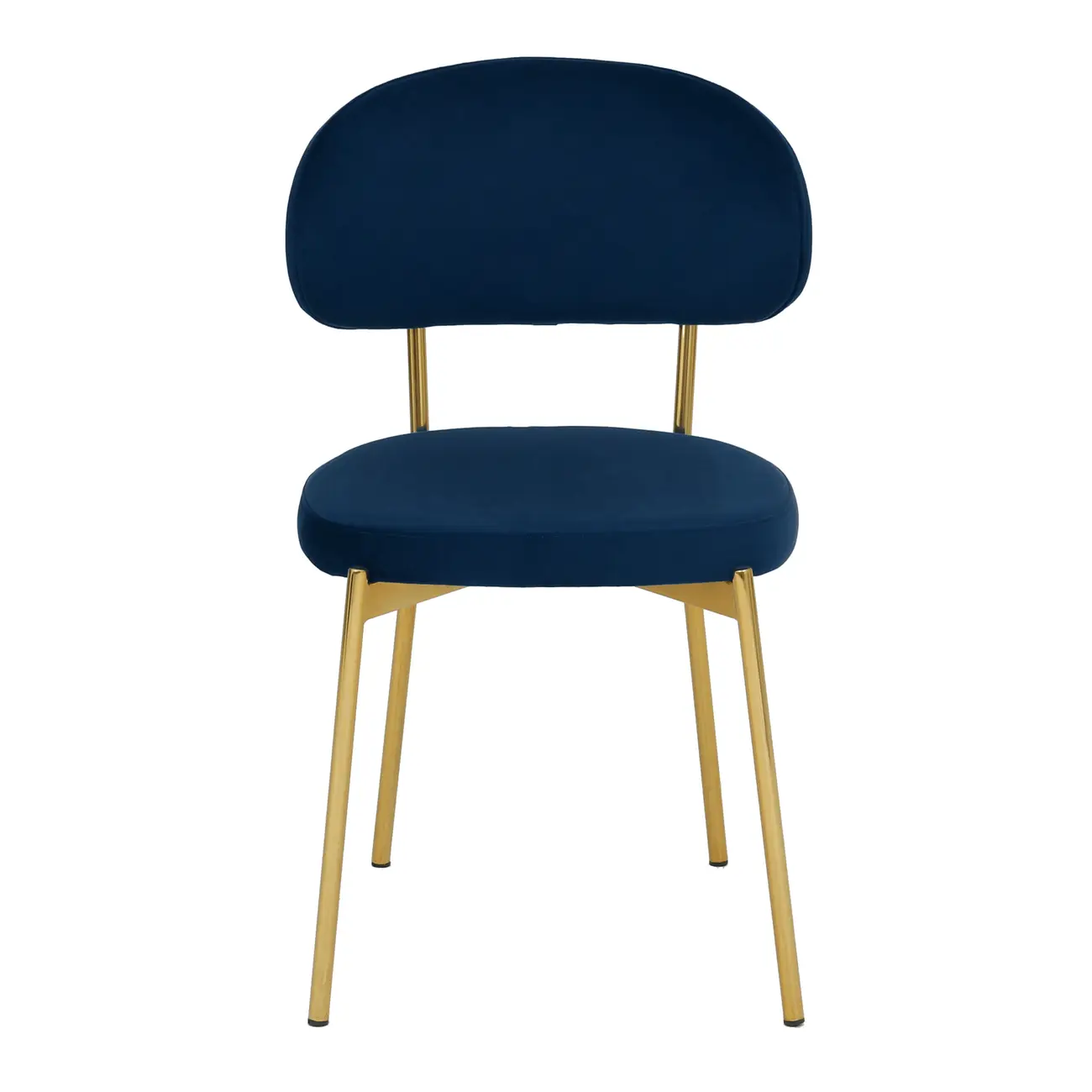 CADEIRA DE JANTAR DAISY - OURO/GALAXY BLUE - Foto 2