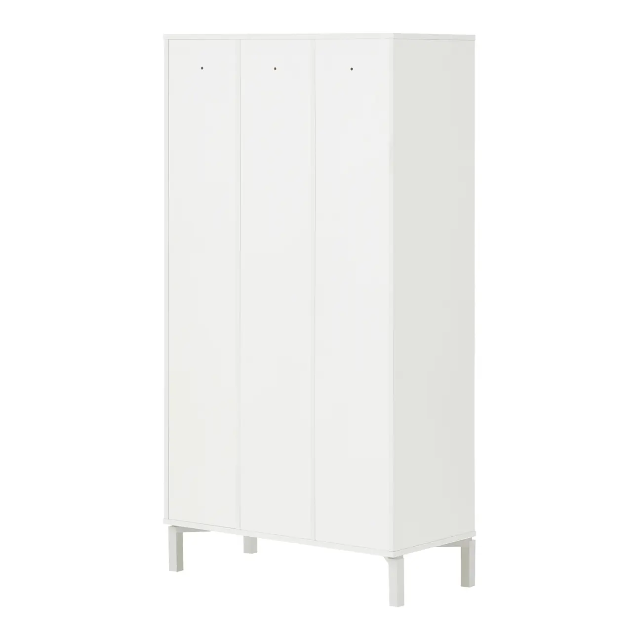LOCKER/ARMÁRIO PARA ESCRITÓRIO ALTO 9 PORTAS SLEEK - BRANCO/GRANILITE - Foto 7