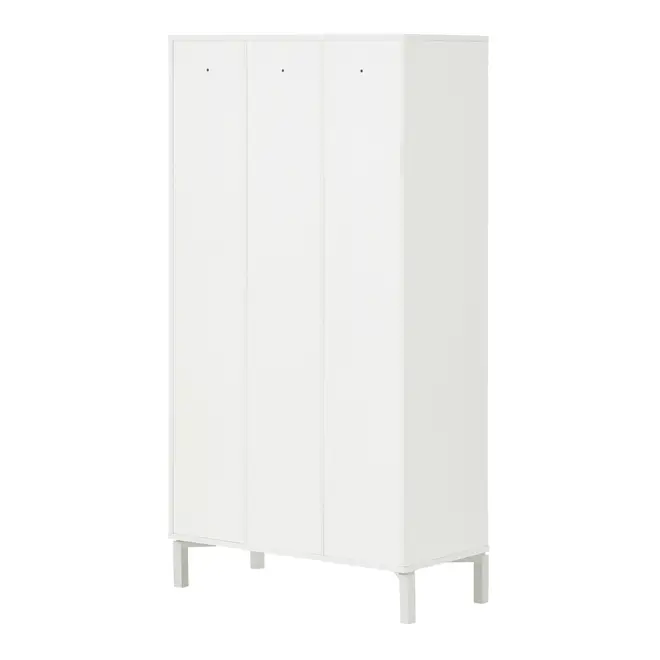 LOCKER/ARMÁRIO PARA ESCRITÓRIO ALTO 9 PORTAS SLEEK - BRANCO/GRANILITE - Foto 7