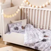 LENÇOL COM ELÁSTICO PARA BERÇO 1,30 M X 70 CM X 18 CM MIFFY LIST - FLANDRES/MULTICOR - Foto 6