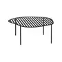 MESA DE CENTRO VAZADA 61 CM X 50 CM PINGO - PRETO - Foto 2