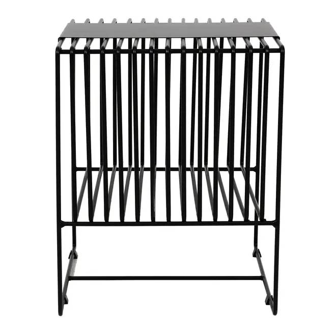 MESA LATERAL 40 CM X 42 CM TELMA - PRETO - Foto 4
