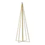 ADORNO ÁRVORE 30 CM NATAL ASTRAL - OURO/INCOLOR - Foto 2