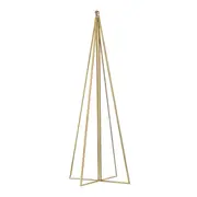 ADORNO ÁRVORE 30 CM NATAL ASTRAL - OURO/INCOLOR - Foto 2