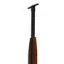 ESTANTE/ESCRIVANINHA PAREDE/TETO 86 CM X 2,41 M/2,80 M LIBRERIA - NOZES/PRETO - Foto 7