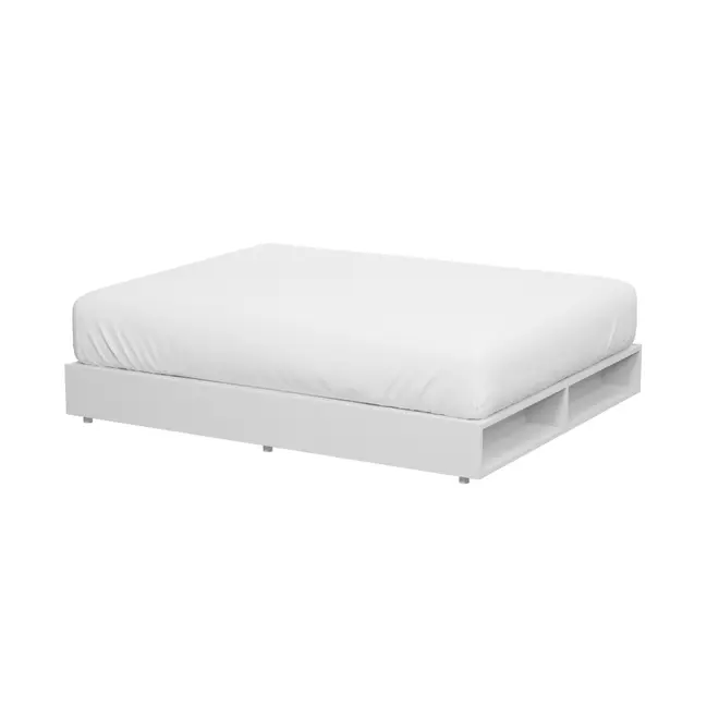 CAMA QUEEN 1,58 M GLIDE - BRANCO - Foto 4