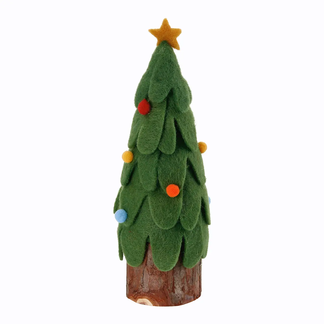 ADORNO MESA ÁRVORE 18 CM SANTA ROCKS - MUSGO/MULTICOR - Foto 4