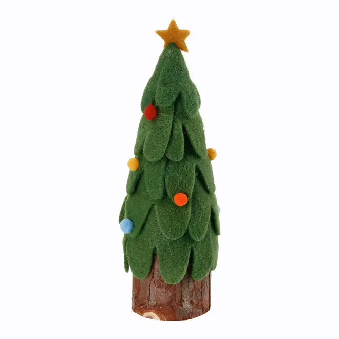 ADORNO MESA ÁRVORE 18 CM SANTA ROCKS - MUSGO/MULTICOR - Foto 4