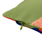 CAPA PARA ALMOFADA 50 CM X 30 CM MISTURINHA - VERDE/MULTICOR - Foto 4