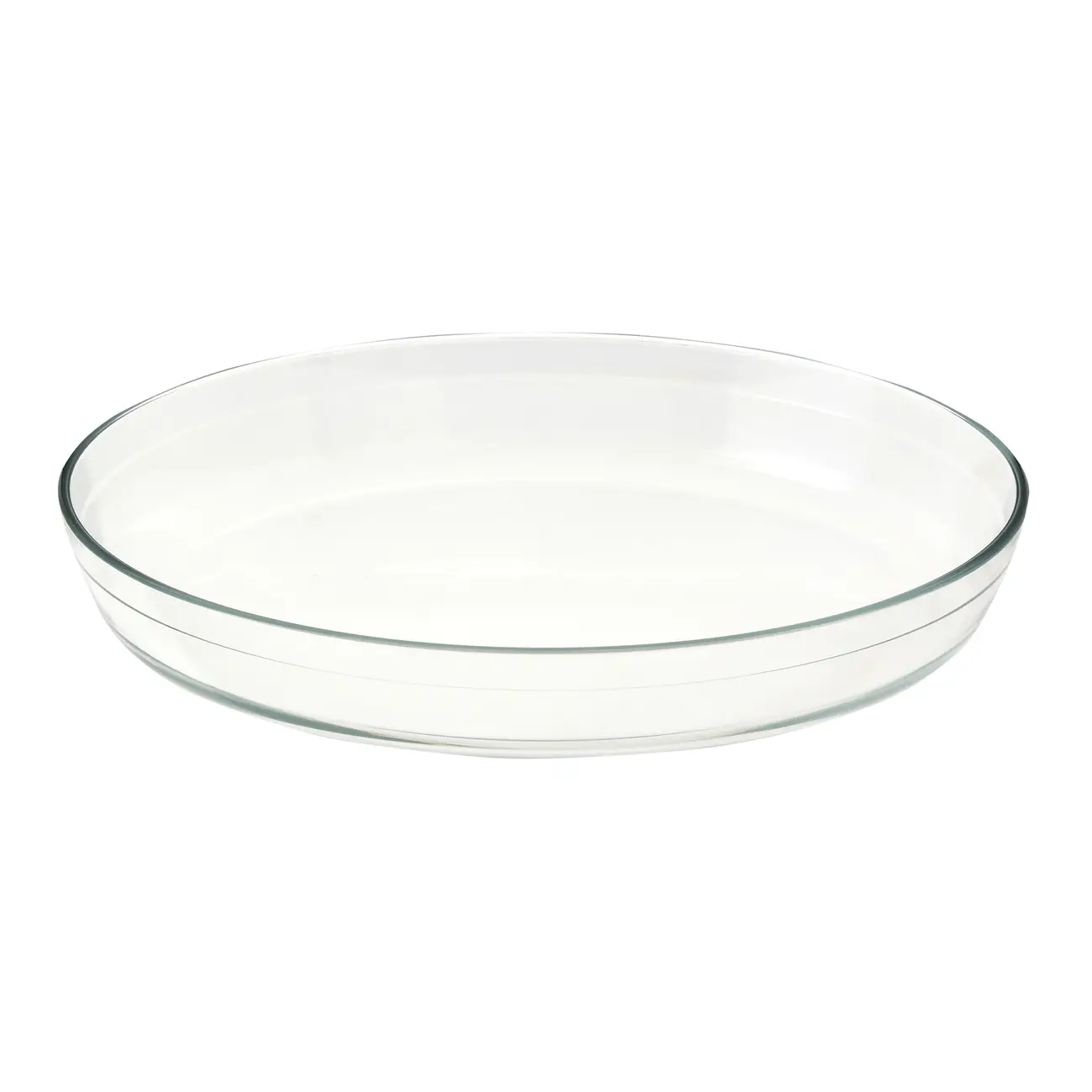 TRAVESSA REFRATÁRIA OVAL 39 CM X 27 CM LUZZY - INCOLOR - Foto 1