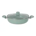 SÁLVIA/INCOLOR - PANELA INDUÇÃO WOK COM TAMPA 28 CM CHEF