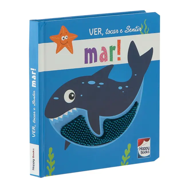 VER, TOCAR E SENTIR: MAR! LIVRO INFANTIL - MULTICOR - Foto 2